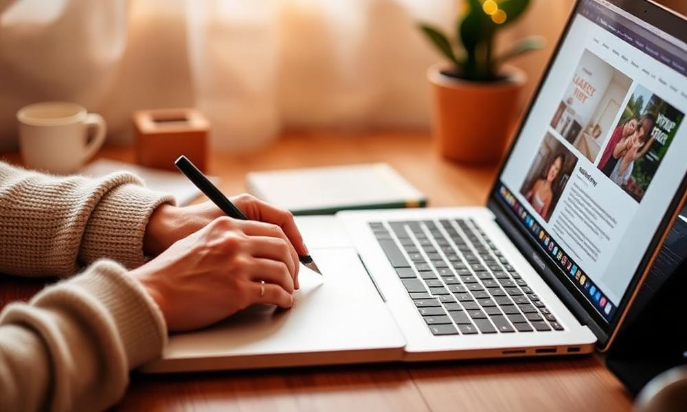 Writing a website